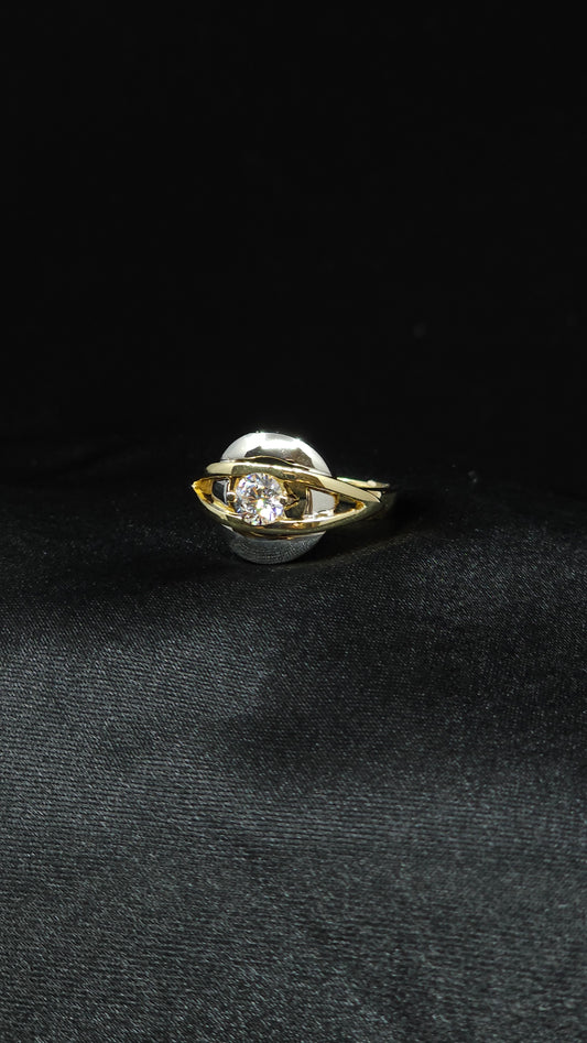 Ring mit Zirkonia